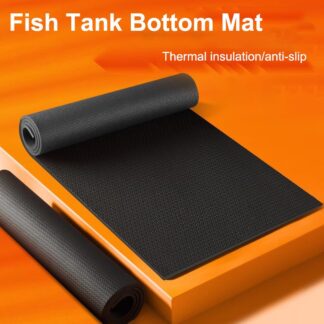 Fish Tank Mat Aquarium Anti-Slip Pad Shock-Absorbing Mute Thickened Black Mat Turtle Tank Landscaping Environmental Insulation