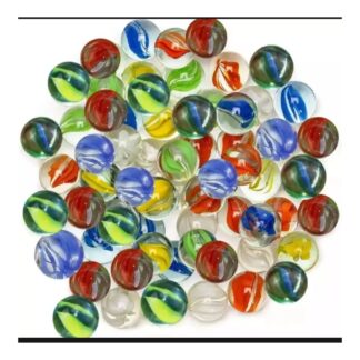 Multicolor Aquarium marble stone-25pcs