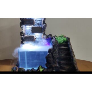 Indoor fountain aquarium