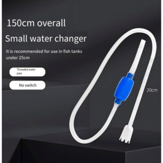 General Style Siphon Pipe – 1.5M Aquarium Cleaner Gravel Vacuum Fish Tank Siphon Pump | Aquarium Cleaning Tools Set & Accessories for Quick Water Change and Drainage