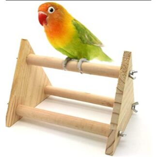 Bird Toy 3 dimention Stand Training Frame bite Toy for all small parrot parakeet