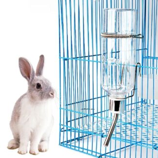 350ML Water Bottles for Rabbit Ferret Small Bird Guinea Pigs Rats Hamster Cage Hanging Liquid Feeder for Small Animals Puppy