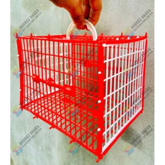Birds Carrying Cage Only for Small Birds 1pc (Folding) Mix Color 8x6inch