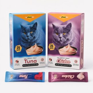6 Pis Chicken, Salmon, Tuna Cat Treat Snacks