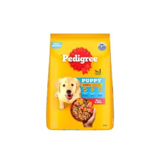 Pedigree Puppy Dry Dog Food 20kg Pack, Made in Thailand