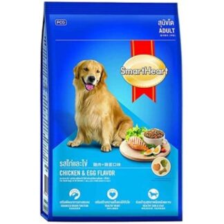 Smartheart Adult Dog Food Chicken & Egg Flavour 20kg Pack