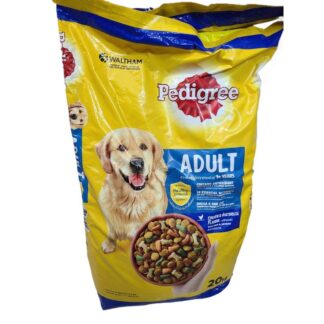 Pedigree Adult Dog Food Chicken & Egg Flavour 20kg Pack