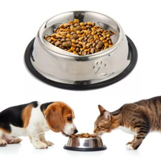 Cat Feeder Slope Anti-Ant Food Bowl For Cat Pet Accessories Dog Bowl Quality Stainless Steel Container For Cats Pet Supplies