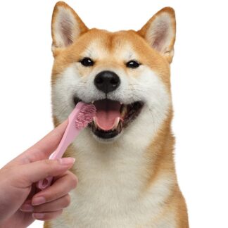 Dog Toothbrush Silicone Finger Brush - Pet Dental Cleaning Tool, Gentle Teeth Care for Dogs, Easy Grip Oral Hygiene Accessory