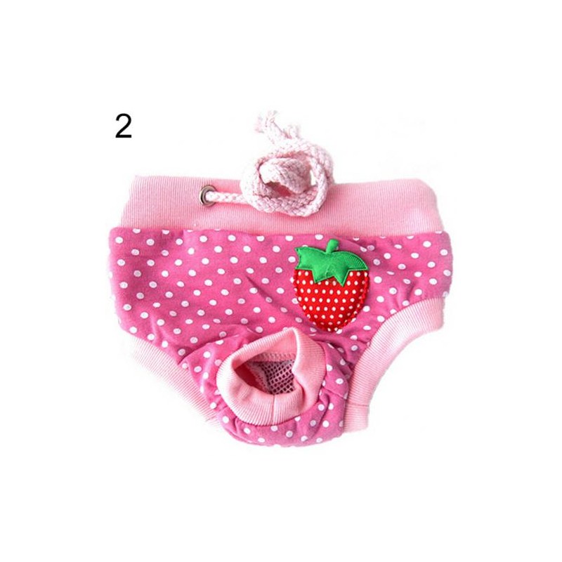 【Must-Have Accessories】 Female Pet Dogs Physiological Hygiene Estrus Small Pet Dogs Puppy Cat Clothes Dog Dog Jeans Pant M/L/XL