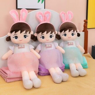 Girl Doll Plush Toy Kawaii Children Girl Doll Appease Doll Toy