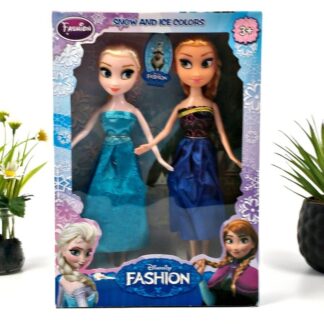 Fashion Doll Play Set for Kids: 2pcs Children's Game with Girls' Dolls/557