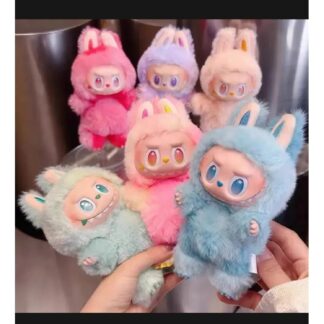 3rd generation get into energy labubu plush doll key chain figure box key chain dolls🔥 Original Labubu Doll.(1pcs) |