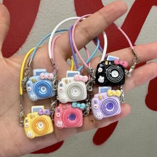 Durable High Quality Premium Mini DIY Camera Dress Up Plush Toy for 17cm Labubu Doll
