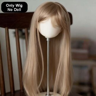 1/6 Doll's Wig with Bangs Accessories Head Circumference  1/6 BJD/Sd Doll Wig Girl Dress Up Toy